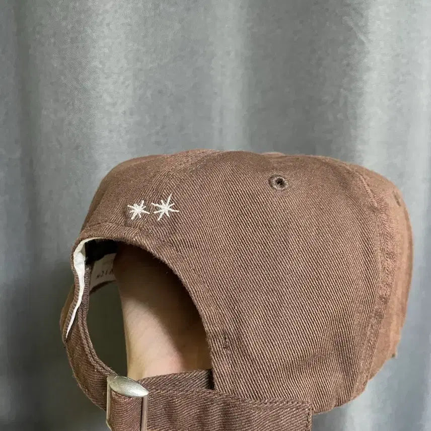 [BUNJANG] Davichi Starry Brown Baseball Cap / 다비치 콘서트 굿즈 starry 볼캡 브라운