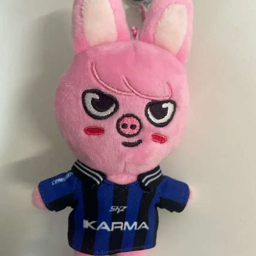[BUNJANG] Stray Kids Changbin Karma Version Doll / 스트레이키즈 돼끼인형 카르마버전
