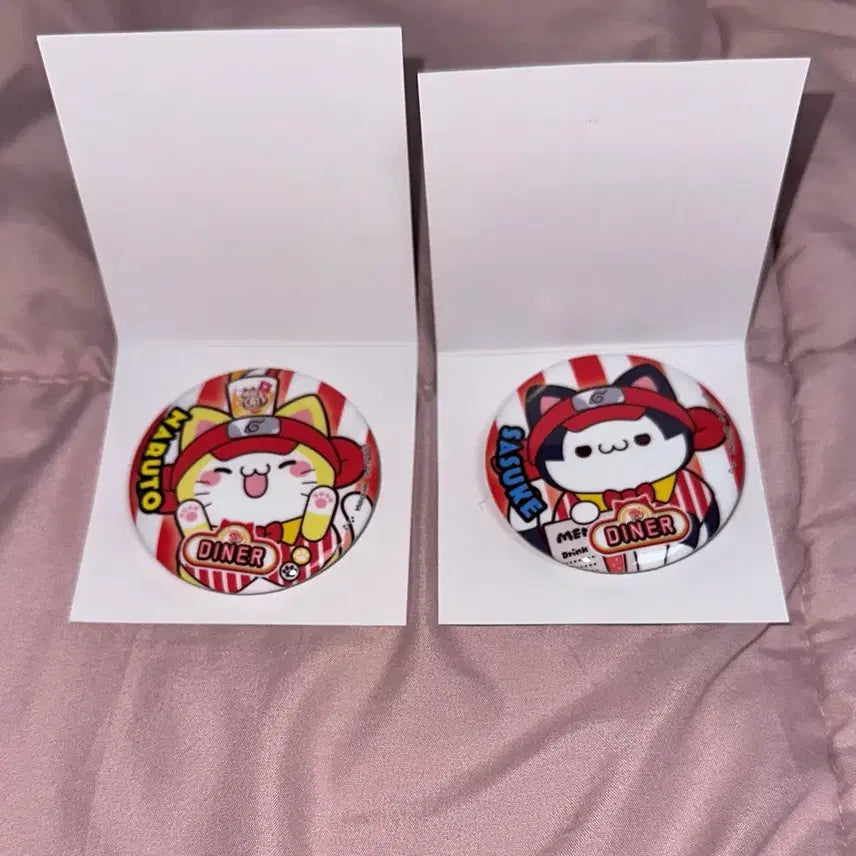 [SOLD OUT] 나루토 냐루토 메가캣 캔뱃지