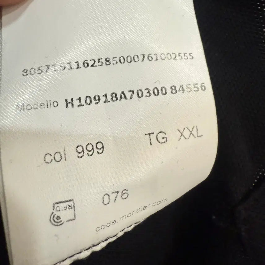 [BUNJANG] Moncler Tricolor Polo Shirt XXL / 몽클레어 와펜패치 트라이컬러 카라티 XXL