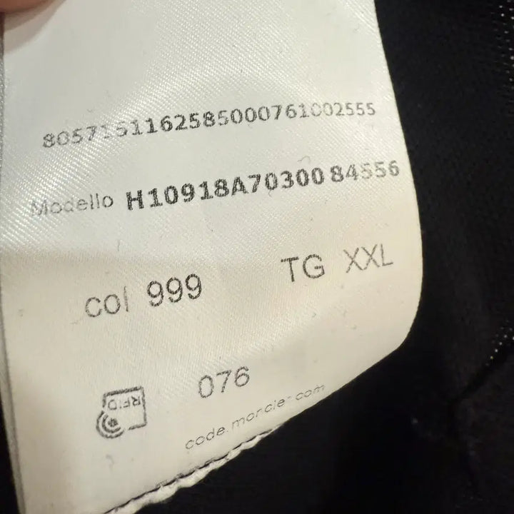 [BUNJANG] Moncler Tricolor Polo Shirt XXL / 몽클레어 와펜패치 트라이컬러 카라티 XXL