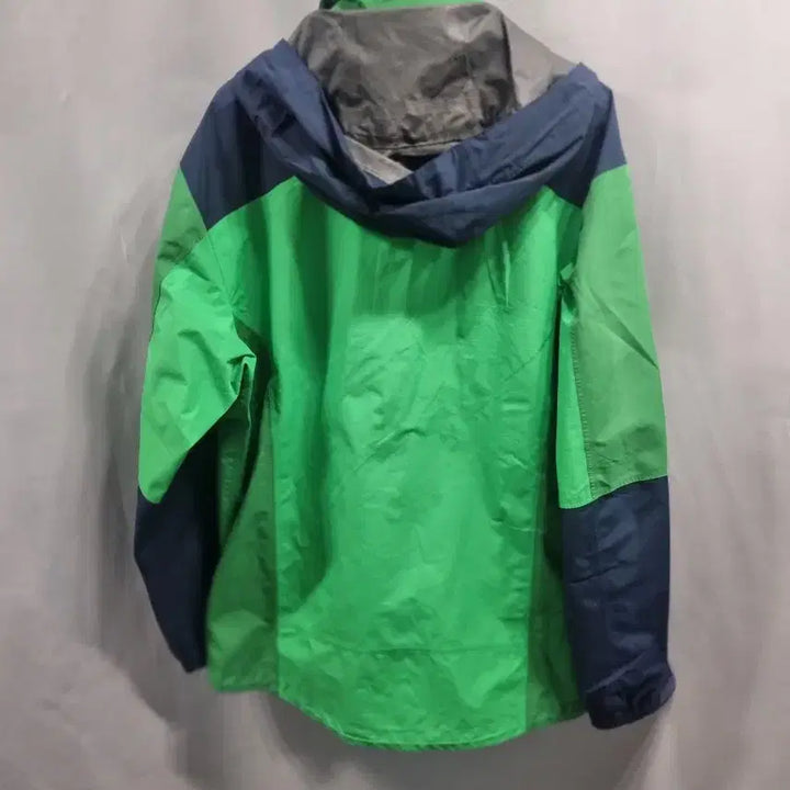 [BUNJANG] Eggle Green/Navy Windbreaker Jacket / 에글 그린/네이비 바람막이 자켓