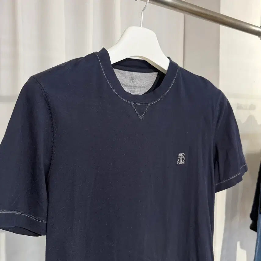 [BUNJANG] Brunello Cucinelli Logo T-shirt / (95) 브루넬로 쿠치넬리 로고 반팔 티셔츠