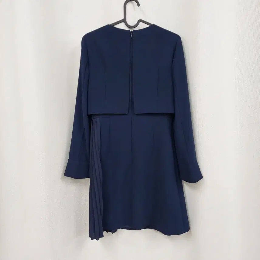 [BUNJANG] JJ JIGOTT Pearl Embellished Pleated Dress / JJ지고트 진주장싣 플리츠 원피스