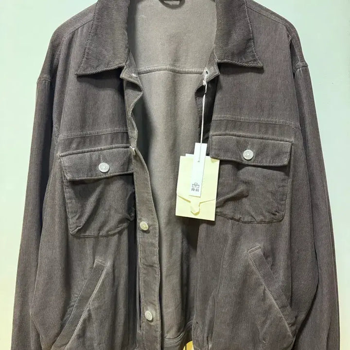 [BUNJANG] Polytelu Used Trucker Jacket Corduroy Camo Brown / (3) 폴리테루 유즈드 트러커 자켓 코듀로이 카모 브라운