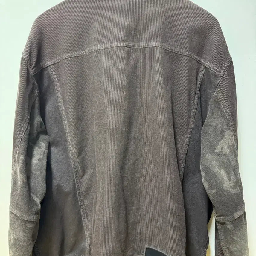 [BUNJANG] Polytelu Used Trucker Jacket Corduroy Camo Brown / (3) 폴리테루 유즈드 트러커 자켓 코듀로이 카모 브라운
