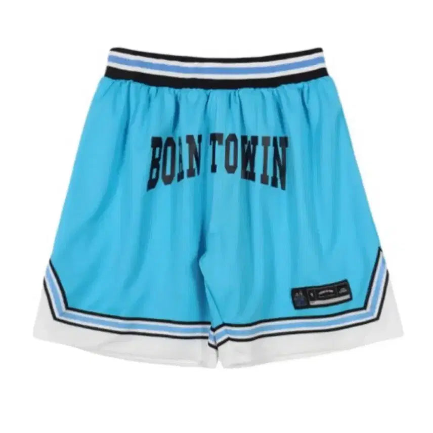 [BUNJANG] Born to Win Sky Blue Rugby Shorts / 본투윈 럭비 쇼츠 스카이 블루 반바지 1