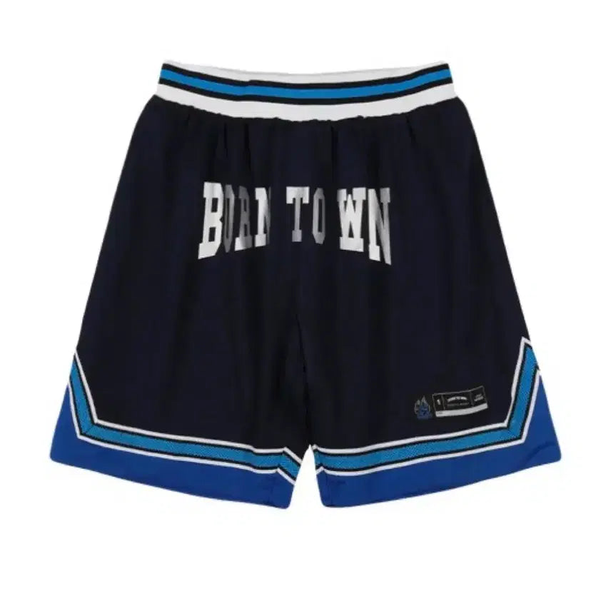 [BUNJANG] Born to Win Navy Rugby Shorts / 본투윈 럭비 쇼츠 네이비 반바지 1