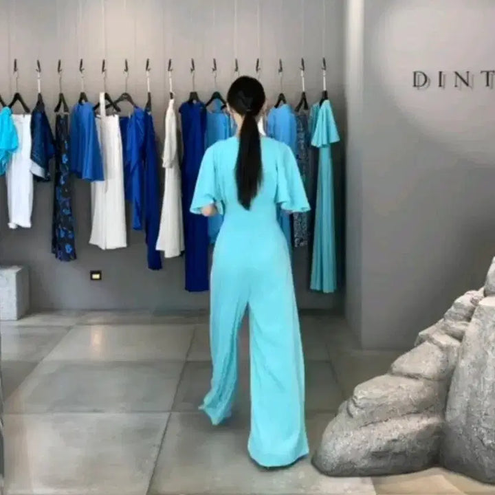 [BUNJANG] DINT Jumpsuit Mint New / 딘트 점프슈트 민트색 새상품