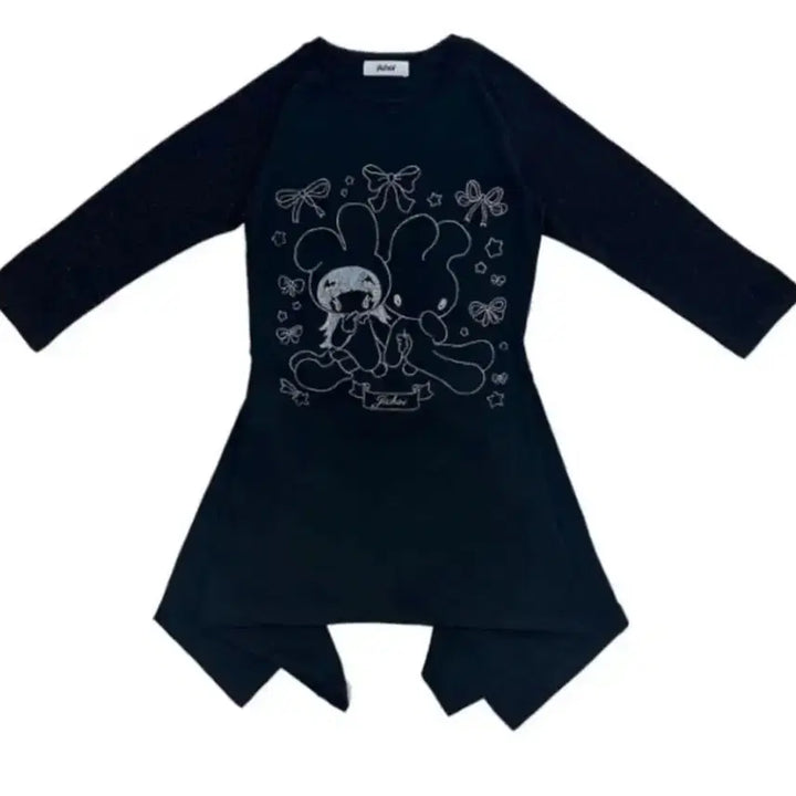 [BUNJANG] Ji Choi Raglan Flare Dress / 교환) 블루 -> 블랙 지초이 레글런 플레어 드레스