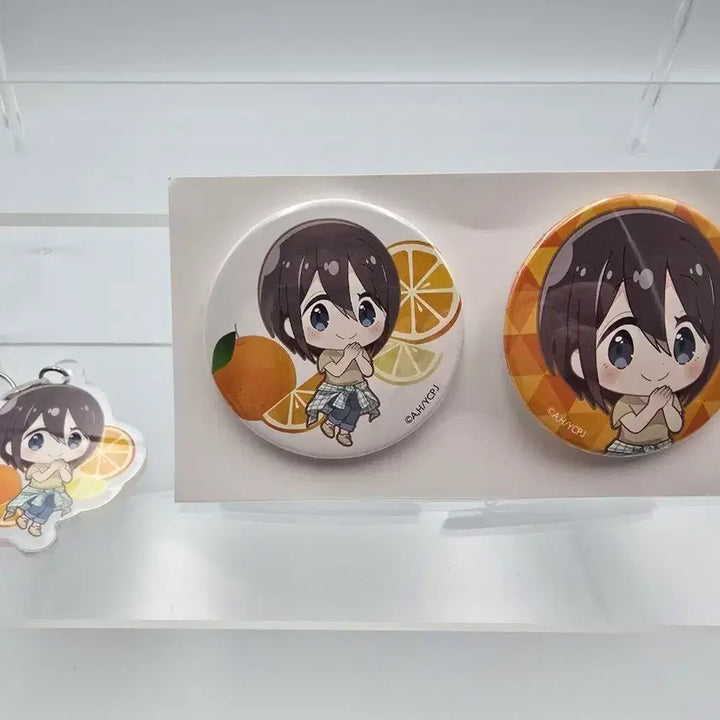 [BUNJANG] Yuru Camp Can Badge Acrylic Bundle Set / 유루캠 캔뱃지 아크릴 일괄