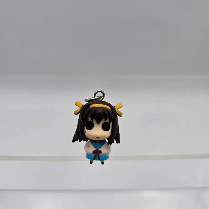 [BUNJANG] Haruhi Suzumiya Mini Figure Keychain / 스즈미야 하루히 미니 피규어 키링