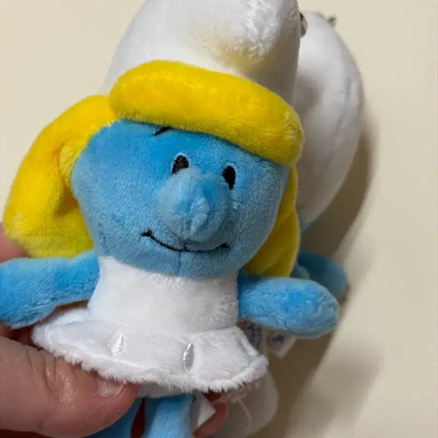 [SOLD OUT] 개구쟁이 스머프/ 스머페트인형 키링/ 똘똘이스머프인형 키링/ 14cm