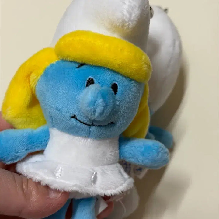 [SOLD OUT] 개구쟁이 스머프/ 스머페트인형 키링/ 똘똘이스머프인형 키링/ 14cm