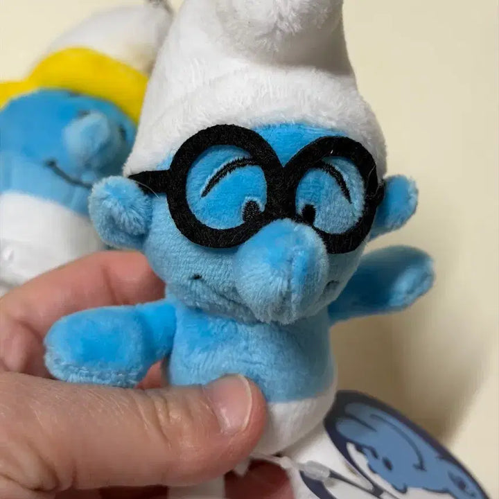 [SOLD OUT] 개구쟁이 스머프/ 스머페트인형 키링/ 똘똘이스머프인형 키링/ 14cm