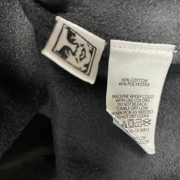 [BUNJANG] OBEY Logo Hoodie Black L / 오베이 OBEY 로고 후드티 블랙 L 새상품