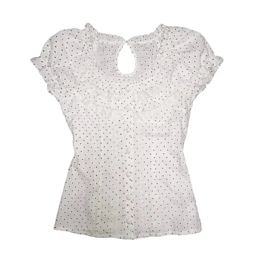 [BUNJANG] Cecil McBee Floral Lace Blouse / 세실맥비 플로럴 레이스 블라우스
