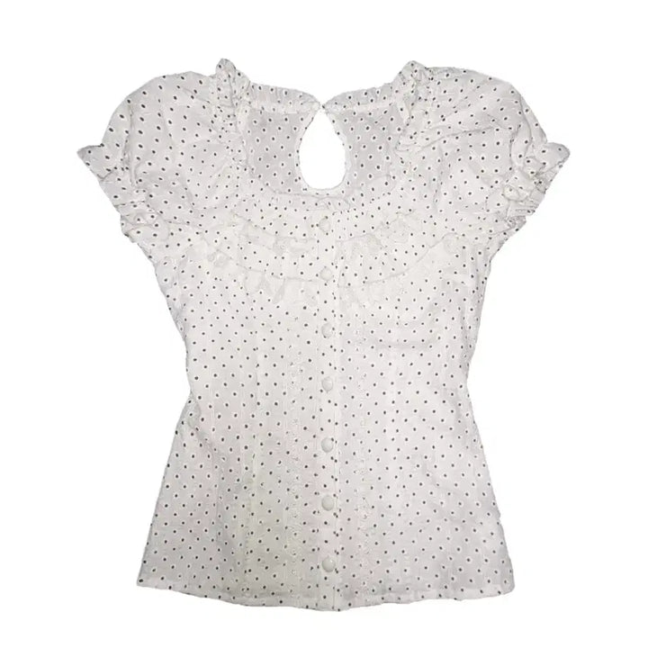 [BUNJANG] Cecil McBee Floral Lace Blouse / 세실맥비 플로럴 레이스 블라우스