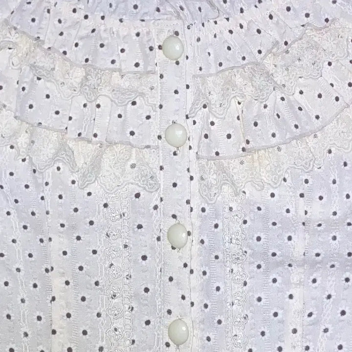 [BUNJANG] Cecil McBee Floral Lace Blouse / 세실맥비 플로럴 레이스 블라우스