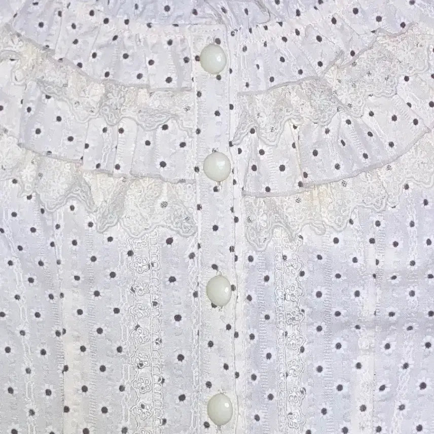 [BUNJANG] Cecil McBee Floral Lace Blouse / 세실맥비 플로럴 레이스 블라우스