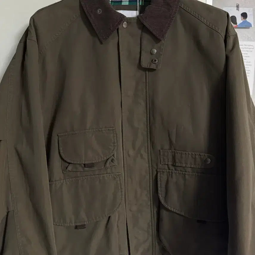 [BUNJANG] Espionage Short Hunting Jacket Olive / [L] 에스피오나지 숏 헌팅 자켓 올리브 새상품
