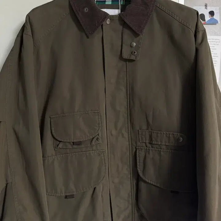 [BUNJANG] Espionage Short Hunting Jacket Olive / [L] 에스피오나지 숏 헌팅 자켓 올리브 새상품
