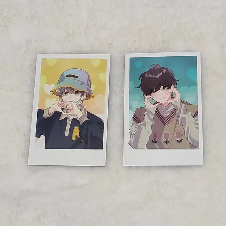 [BUNJANG] Merry Marbling Ian Yugyeom Photocard Set Polaroid / 메리마블링 텀블벅 이안 유건 포토카드 세트 폴라로이드 폴라
