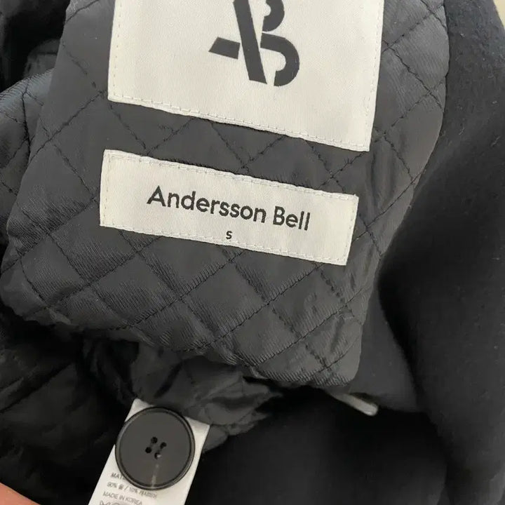 [BUNJANG] Andersson Bell Padded Double Coat Black S / 앤더슨벨 패디드 더블 코트 블랙 S (오버핏L)