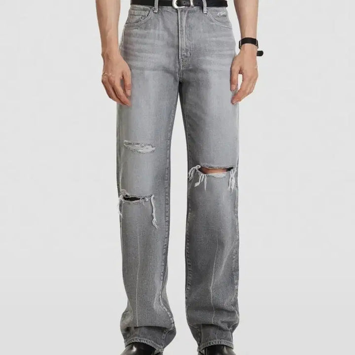 [BUNJANG] Mod9 Bite Wound Dusk MOD7 Denim Jeans / 모드나인 Bite Wound Dusk - MOD7
