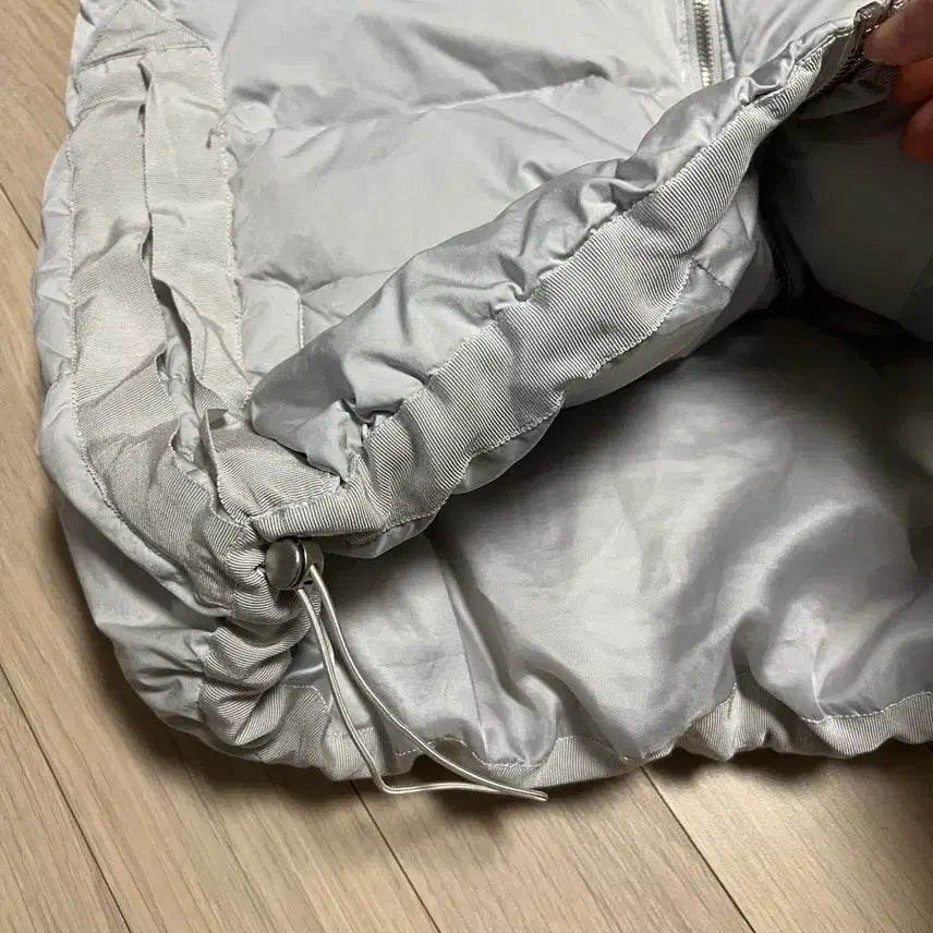 [BUNJANG] JePyeong i-d Goose Down Padded Vest Gray / 제평 아이디 i-d 구스다운 패딩 베스트 조끼 거위털 점퍼 그레이 회색
