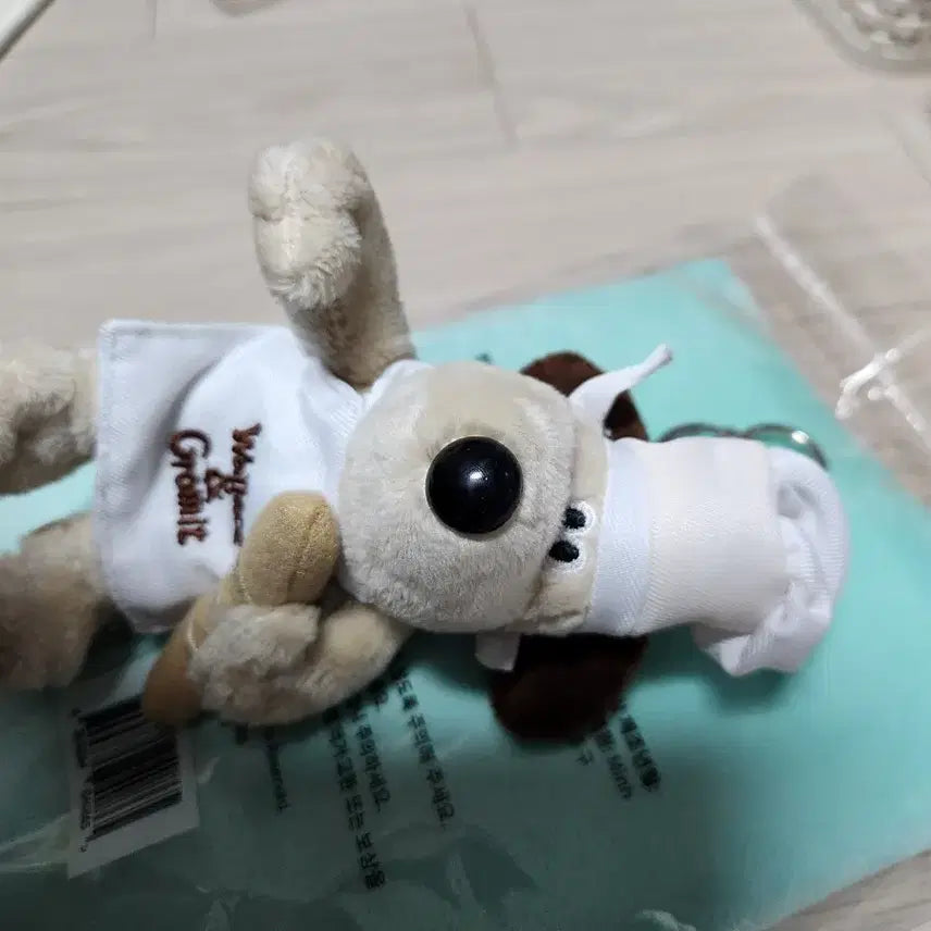 [BUNJANG] Wallace &amp; Gromit Chef Gromit Keyring / 월레스와 그로밋 봉제 요리사 키링