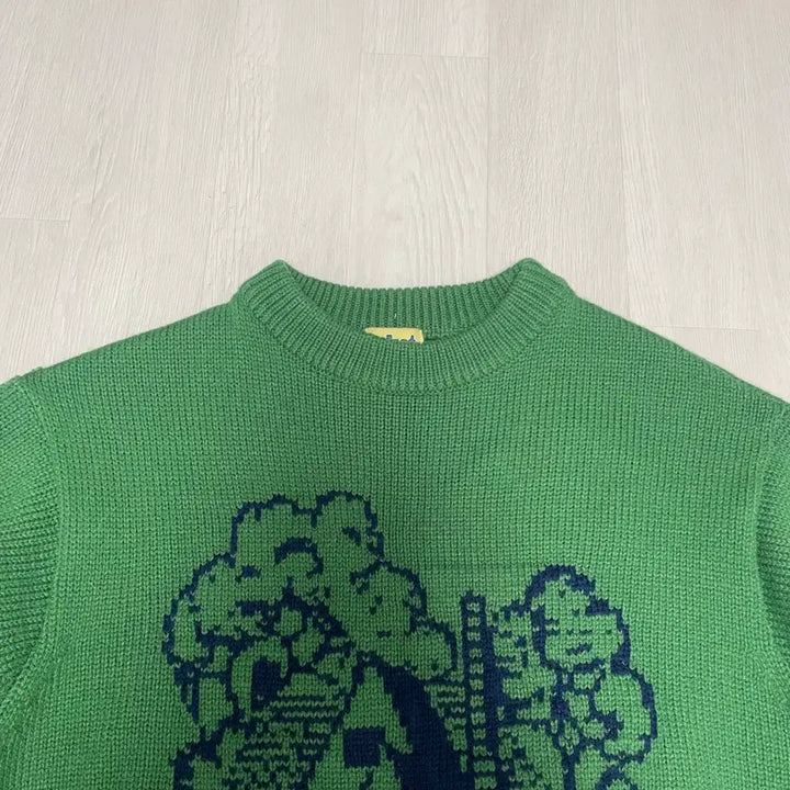 [BUNJANG] TEKET Home Knit - Green M / TEKET 테켓 HOME KNIT - 그린 M