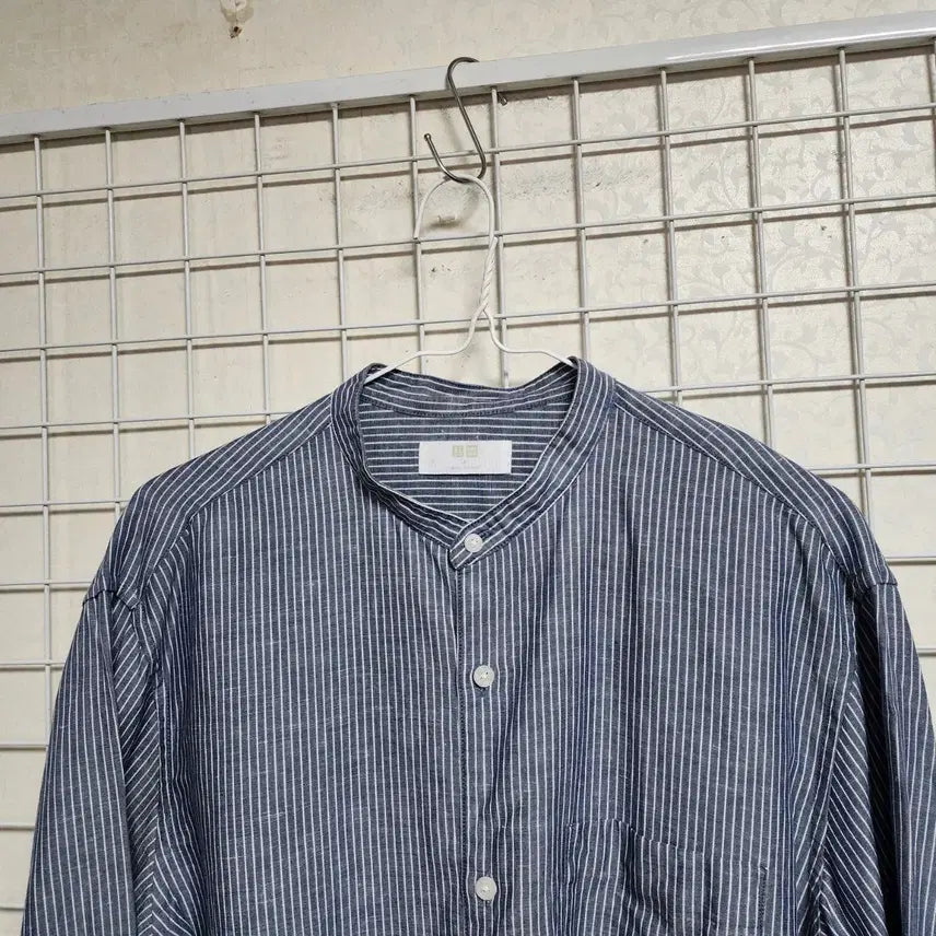 [BUNJANG] Uniqlo Linen Blend 8-Part Shirt (Men&
