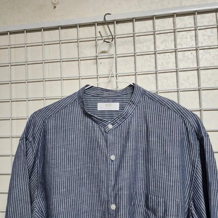 [BUNJANG] Uniqlo Linen Blend 8-Part Shirt (Men&