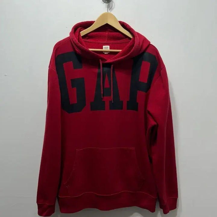 [BUNJANG] GAP Red Hoodie XL / 갭 GAP 레드 후드티 XL