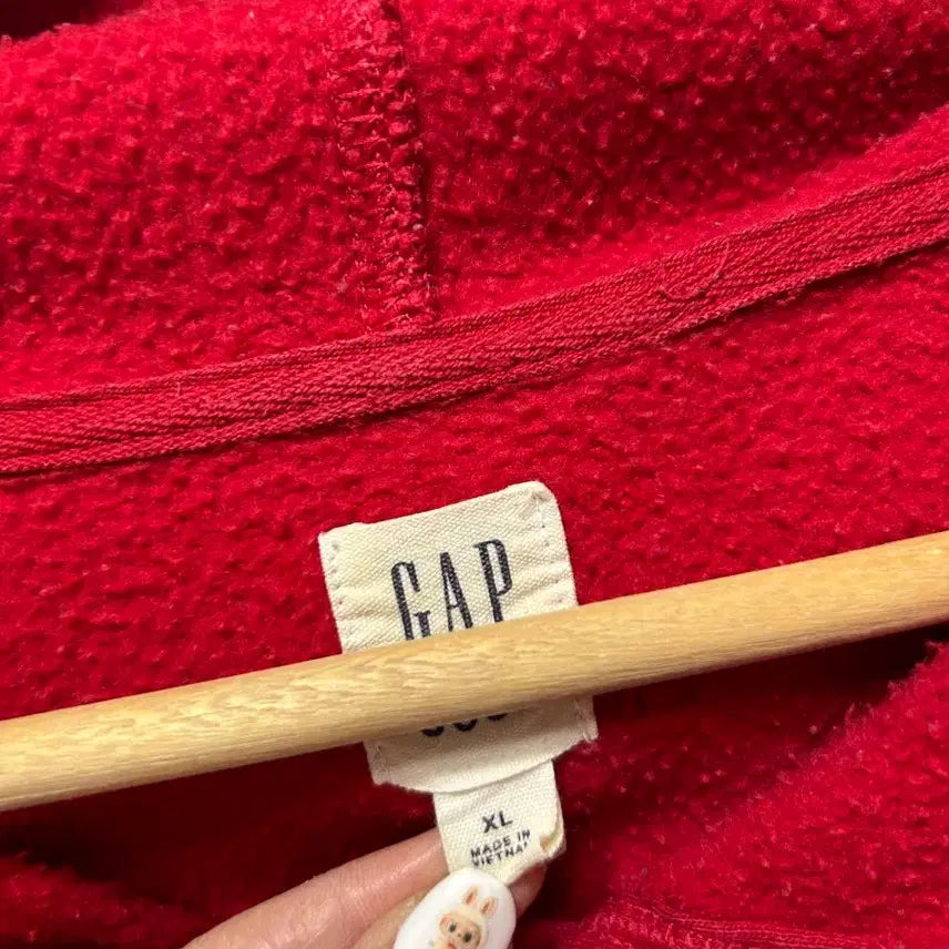 [BUNJANG] GAP Red Hoodie XL / 갭 GAP 레드 후드티 XL