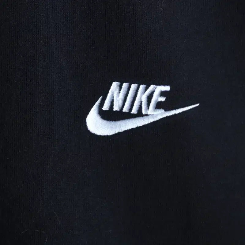 [BUNJANG] Nike Crew Neck Sweatshirt Black Old School / (M-L) 나이키 맨투맨 티셔츠 크루넥 블랙 기모 올드스쿨-17888