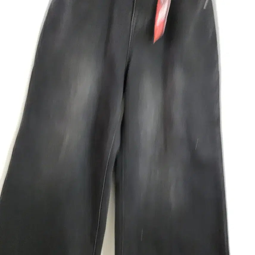 [BUNJANG] NOWU Black Wide Denim Pants / NOWU 블랙 와이드 데님 팬츠