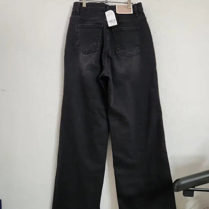 [BUNJANG] NOWU Black Wide Denim Pants / NOWU 블랙 와이드 데님 팬츠
