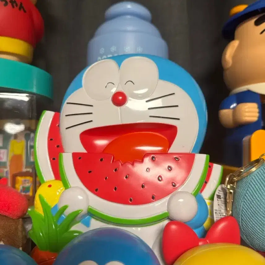 [BUNJANG] Doraemon Ice Shaver Figure / 도라에몽 빙수기계 피규어