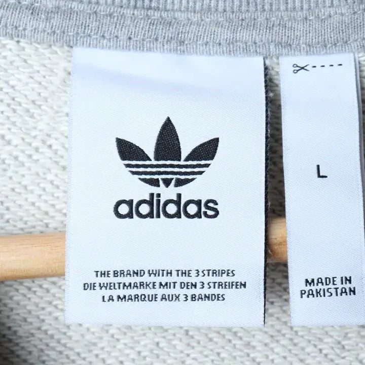 [BUNJANG] Adidas Raglan Sweatshirt Gray / (L-XL) 아디다스 맨투맨 티셔츠 나그랑 오리지널 그레이-17897