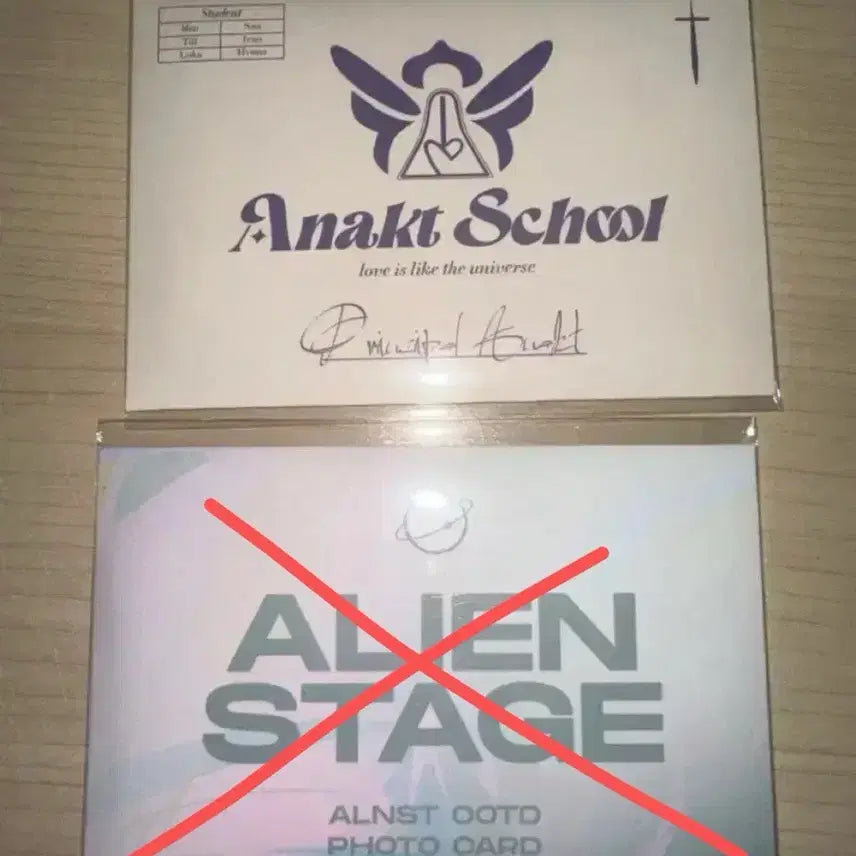 [BUNJANG] Alien Stage A.C.E Uniform Photocard / 에일리언 스테이지 에이스테 교복 포카