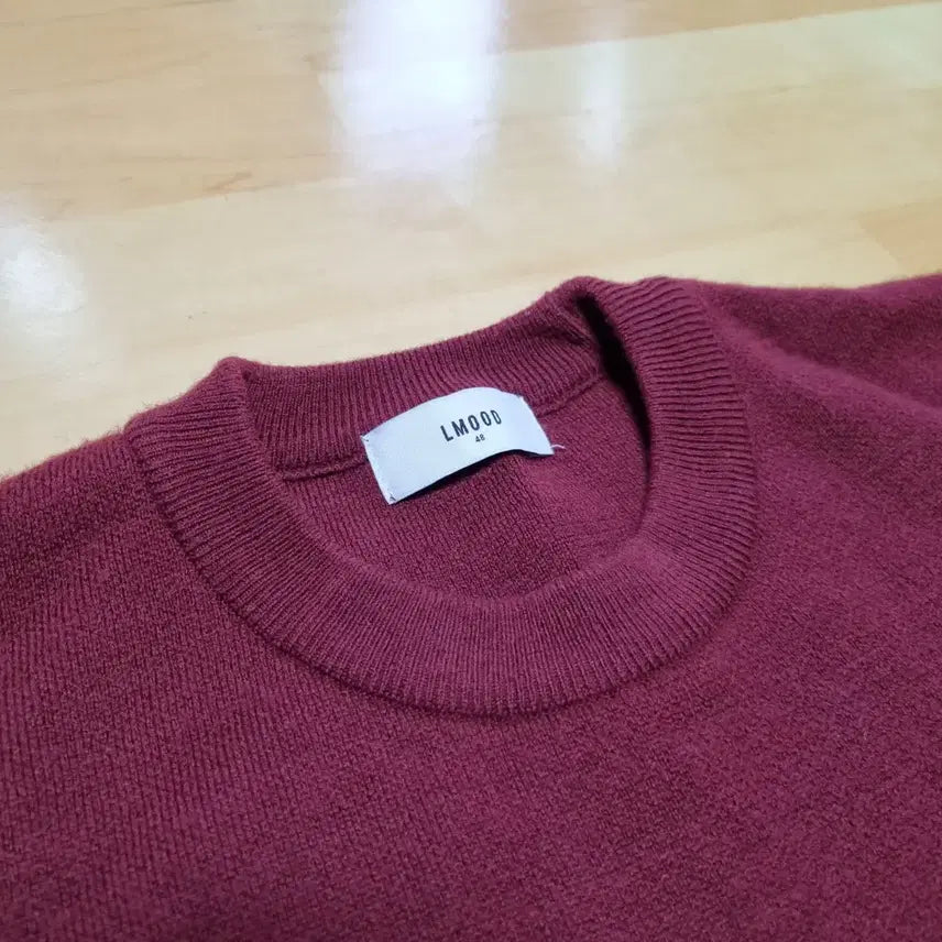 [BUNJANG] Elmood Hwarang Knit Russian Red / 엘무드 화란 니트 러시안 레드 48