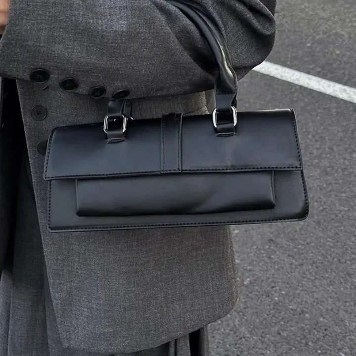 [BUNJANG] Black Mini Shoulder/Tote Bag / 블랙 미니 숄더백 / 토트백(무료배송)