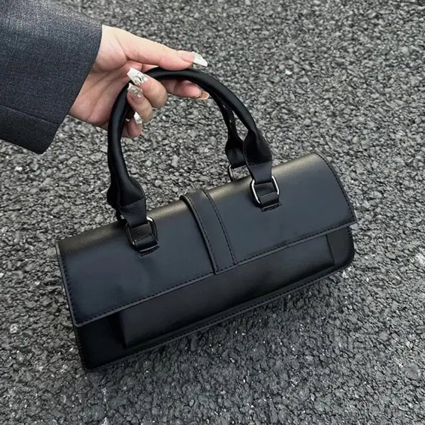 [BUNJANG] Black Mini Shoulder/Tote Bag / 블랙 미니 숄더백 / 토트백(무료배송)