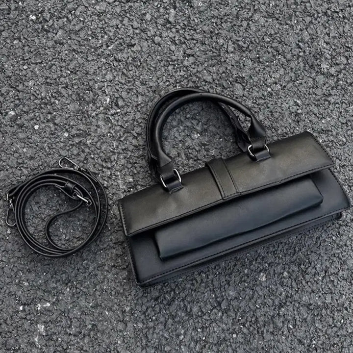 [BUNJANG] Black Mini Shoulder/Tote Bag / 블랙 미니 숄더백 / 토트백(무료배송)