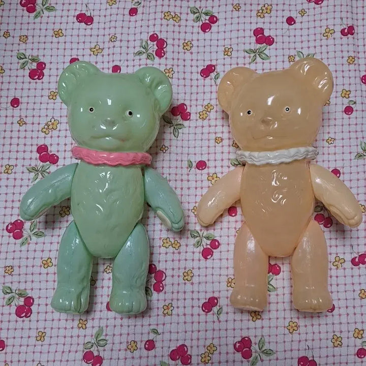 [BUNJANG] Celluloid Teddy Bear Set / 셀룰로이드 테디베어