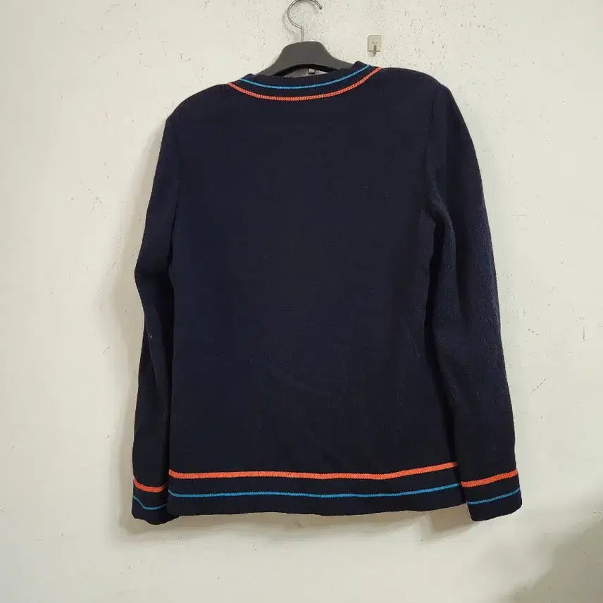 [BUNJANG] Vintage MUNINI Embroidered Flower Zip-Up Knit Cardigan / 빈티지MUNINI 꽃 자수 니트 집업 가디건