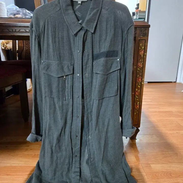 [BUNJANG] VOV Long Shirt/Outerwear / VOV(보브)롱셔츠/아우터
