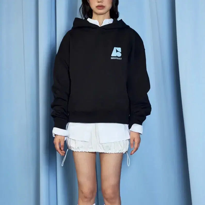 [SOLD OUT] 온리드프로젝트 우먼즈 에센셜 크롭 후디